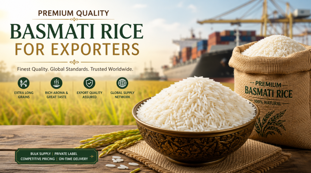 basmati rice export for exporters